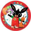 Amscan 8 PIATTI CARTA BING 23 CM 🐰