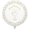 PuntoCasaStore® Palloncino mylar prima comunione oro metallizzato ø 45 cm