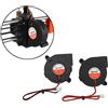 2X Colpo Radiale Ventola Di Raffreddamento 5015 50 millimetri 24V DC