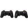 2 Joystick Joypad PS 3 Wireless Controller Senza Fili Gamepad Nero Compatibili