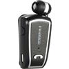 FINEBLUE AURICOLARE CUFFIE BLUETOOTH RETRATTILE WIRELESS CLIP VIBRAZIONE iOS Android 2023