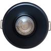 poliplast FARETTO ROTONDO GU10 RAFFAELLA NERO IP20 max 35W POLIPLAST 401011NE
