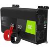 Green Cell PRO 1000W/2000W 12V 220V/230V Onda Pura Inverter Invertitore di Tensione Fotovoltaico DC AC per Camper Auto Convertitore di Potenza, Trasformatore sinusoidale Pura USB