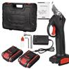 FORBICI CON DOPPIA BATTERIA 48V KIT+VALIGIA PROFESSIONALE 30MM FORBICE POTATURA