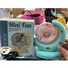 Mini Ventilatore Raffrescatore Ricarica USB Silenzioso Portatile da Tavolo W1623