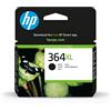 HP 364XL Nero, Cartuccia Inchiostro Originale, Alta Capacità | Compatibile con Photosmart 5510, 5515, 6510, 7510, HP OfficeJet 4620, 550 pagine (CN684EE)