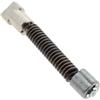 Hotpoint Ariston Whirlpool Cerniera destra coperchio in vetro cromata piano cottura C00075713 Hotpoint