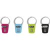 Master Lock 1550EURDCOL Lucchetto per zaini con combinazione, Colore casuale, 7.1 x 8.4 x 1.2 cm