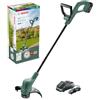 Bosch Home and Garden Tagliabordi a batteria EasyGrassCut 18v-230 (1 batteria 2,0 Ah, sistema a 18 Volt, diametro di taglio 23 cm, in scatola di cartone), Nuovo Design/Verde Classico