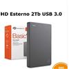 Seagate Hard Disk Esterno Seagate Basic STJL2000400 2,5 USB 3.0 2TB 1000GB HD Ext