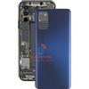 REALME COVER VETRO POSTERIORE per REALME 7 PRO RMX2170 BACK SCOCCA BLU NERO