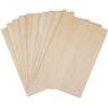 20 pezzi di fogli di legno di balsa lavorazione del legno per forniture da