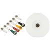 Gima 33367 Adattatore Elettrodi Monouso, Confezione da 10 & Fiab F9060 Elettrodi Monouso in Foam per ECG Ovali, 50 x 48mm, 50 pezzi