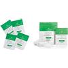 Collistar Soluzione Snellente Drenante, Refill per Bende, il Kit contiene 4 Buste Refill Monodose & Bende Snellenti Drenanti, trattamento professionale a casa