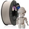 WINKLE FEED YOUR PRINTER WINKLE Filamento PLA Wood 1.75mm Acero 300g, Filamento Stampante 3D