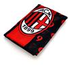 Hermet Telo Mare A.C. Milan Ufficiale piscina spugna 100% Cotone cinigliato 70x140 cm