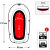Intex Canotto Gonfiabile Gommone Intex Explorer Pro Mod 50 - 100 - 200 da 137 a 196 cm