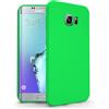 Newtop Cover Custodia Silicone Morbido Tpu Soft per Samsung Galaxy S6 Edge Verde Fluo