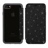 Newtop Eletric Flip Gritter Tpu Case Cover Iphone 7 - 8 Nero Lucido