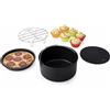 Princess SET ACCESSORI FRIGGITRICE ARIA PRINCESS 3,2 LITRI 182011 AEROFRYER PIZZA DOLCI