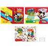 Disney Quaderno pacco 10 pezzi maxi quadernone A4 Disney Mickey Mouse 1 riga 3372