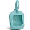 TIME TIMER Accessorio FOB per cinturino orologio — Custodia morbida in silicone per quadrante orologio timer — Custodia per zaino, borsa o cordino (blu caraibico)