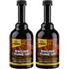 Bardahl Engine Tune-Up Additivo Lavaggio Detergente Pulizia Olio Motore 2 x355ml