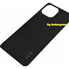 XIAOMI COVER BACK VETRO POSTERIORE XIAOMI MI11 LITE 5G M2101K9AG NERO BOBA BLACK MI 11