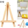 10 Pack Mini Display in Legno Cavalletto, Basamento in Legno per la