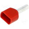 BM GROUP Puntalino Doppio Iso Sez.1,5 Cavo 3,5 Rosso 200 Pz BM GROUP BM00556