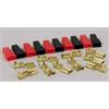 GBC Kit 10 Faston Femmina Con Coprifaston Passo 2,3mm GBC 18380500