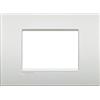 BTICINO Placca Living Light 3 Moduli Bianco Perla BTICINO LNC4803PR