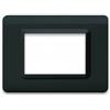 AVE Placca 3 Moduli Grigio Tekla Ave AVE 44PY03GTK