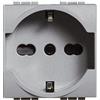 Bticino Presa 2p+t 16a 250 Va.c. Tech Living Light BTICINO NT4140/16