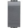 BTICINO Falso Polo 1 Modulo Antracite Living Light BTICINO L4950