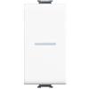 BTICINO Pulsante Assiale 1p No 10a 250v Ac Bianco BTICINO AM5055N