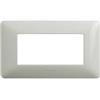BTICINO Placca Matix 4 Moduli Bianca BTICINO AM4804BBN