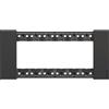 BTICINO Placca 6 Moduli Nero Living Now BTICINO KA4806KG