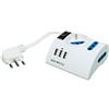 LIFE Multipresa Da Tavolo Sp.10a + 2 Pr.biv+1 Pr.shuko LIFE 38.1030422U