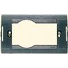 Supporto 3 Posti Con Schuko Marlanvil Compatibile 7823.S