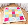 Kospu playmat patchwork coperta da gioco coperta per bambini 150 x 150 cm ds9