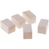 Blocchi di Legno di Balsa Blocchi Quadrati di Legno Pezzi di Gioco in Legno