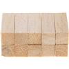 10pcs 50 / 80mm Blocchetto di Legno di Balsa Quadrato Vuoto per Decorazioni