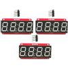 Modulo Display LED A 4 Cifre A 7 Segmenti 0,56" HT16K33 I2C Per, Confezione Da 3
