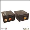 CONVERTITORE AUDIO DIGITALE ANALOGICO ADATTATORE COASSIALE RCA IPC SPDIF CUFFIE