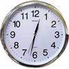 Breaker Orologio Da Parete Tondo con cromatura Quarzo Muro 30 cm di Diametro Breaker 231