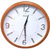 Breaker Orologio Da Parete Tondo effetto legno Quarzo Muro 30 cm di Diametro Breaker 821