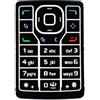 compatibile nokia KEYPADNOKN76-N Tastiera Keypad per Nokia N76 Black