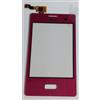 compatibile lg TSLGE400-P Touch Screen per LG E400 Optimus L3 Rosa
