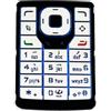 compatibile nokia KEYPADNOKN76-S Tastiera Keypad per Nokia N76 Silver